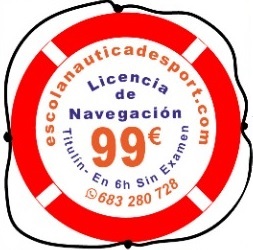 Promoción Licencia de Navegación Titulín en Mallorca 99€